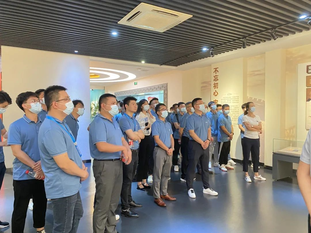 荣阳咨询赴浙江省法纪教育基地参观学习