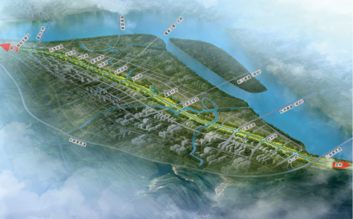 理想连线富春湾大道（二期）全过程工程咨询项目规划图